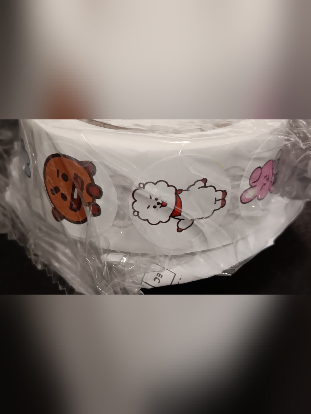 BT21 Roll of Stickers (NWT( - Picture 2 of 4